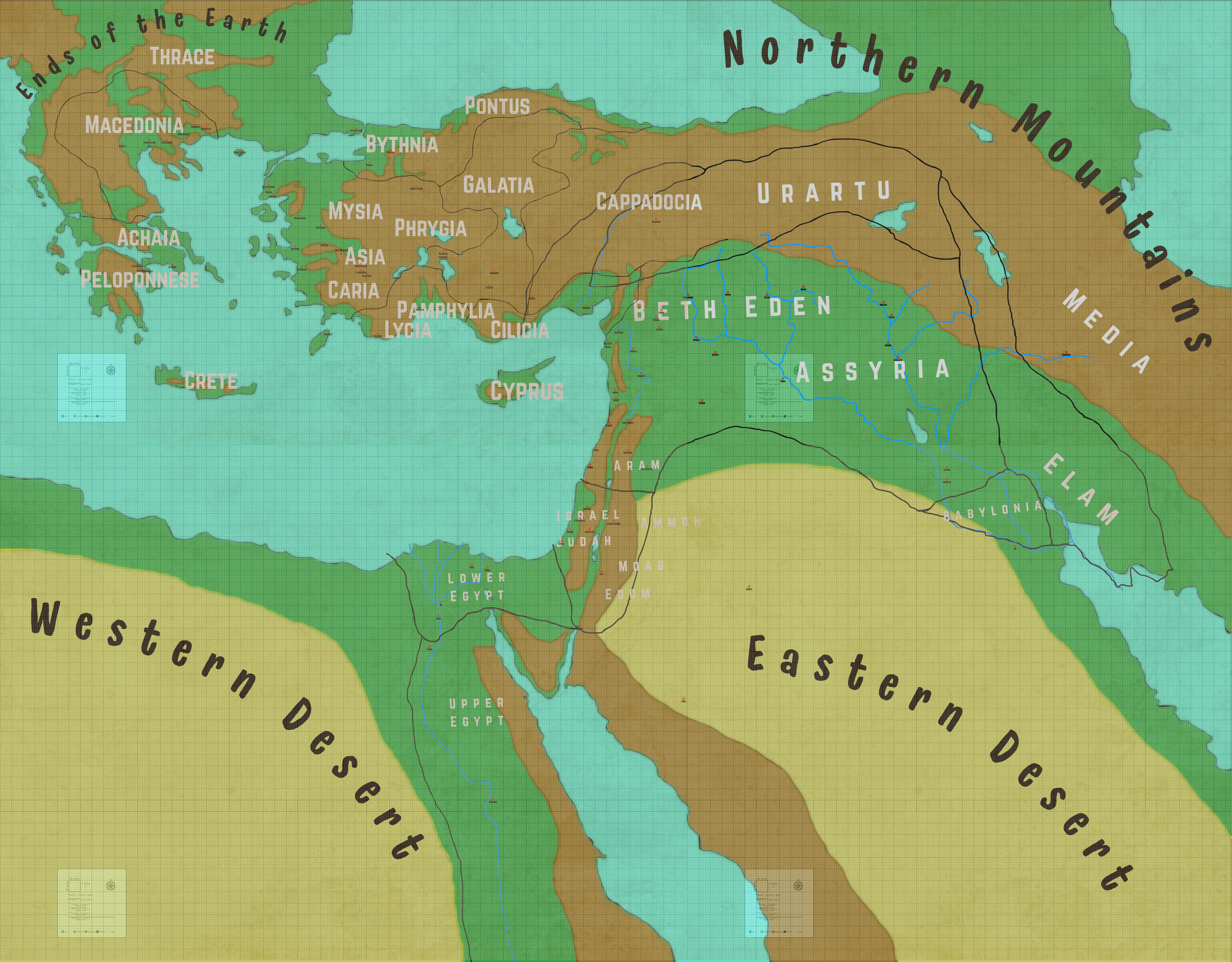 Map of the Bible